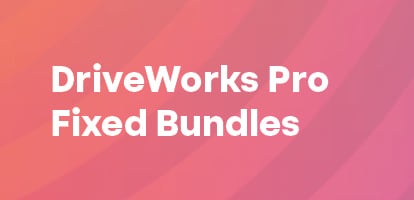 10% voordeel op DriveWorks Pro Fixed License Bundles