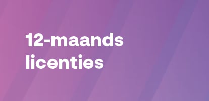 5% voordeel op 12-maands licenties