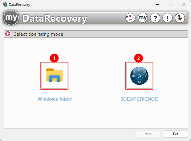 DataRecovery Mode