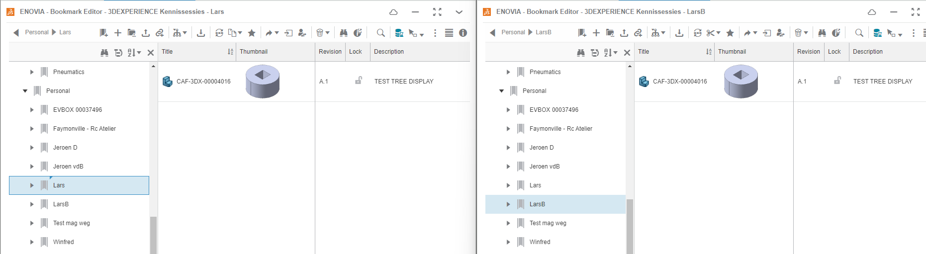 11 - Bookmark editor display