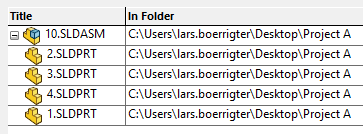 Voorbeeld 1 - Assy 10 - references