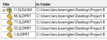 Voorbeeld 1 - Assy 11 - references