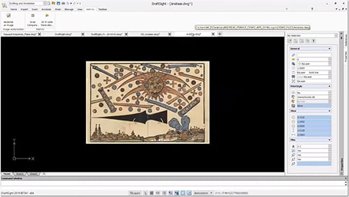 DraftSight functies - Image tracer -500px