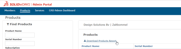 Members and Products Reports