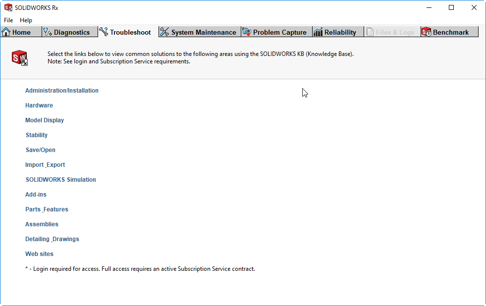 Solidworks Rx Popup SOLIDWORKS Rx: de EHBO-koffer van SOLIDWORKS | Visiativ Benelux