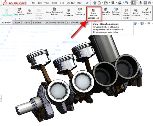 5 Show Hidden Components