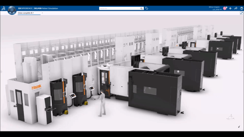 Delmia Robot Simulation