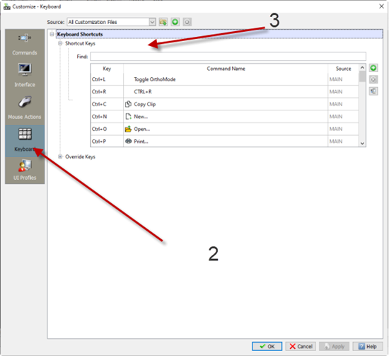 DraftSight Keyboard Shortcuts_2