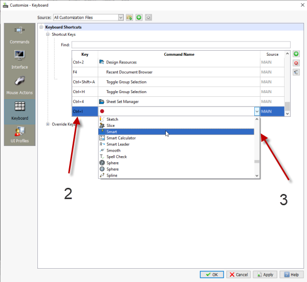 DraftSight Keyboard Shortcuts_4