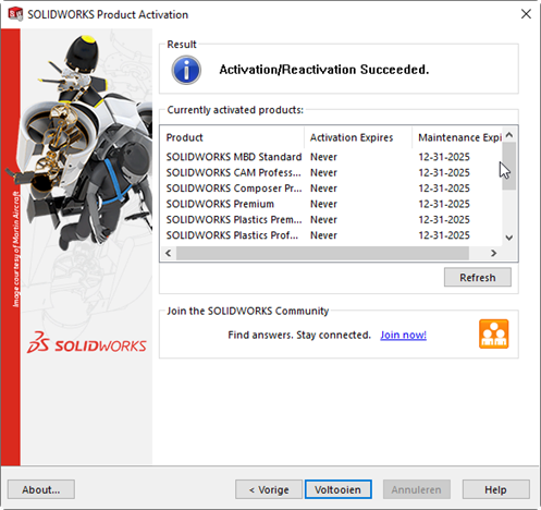 SOLIDWORKS Product Activation v3