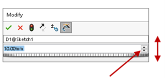increment pijltjes