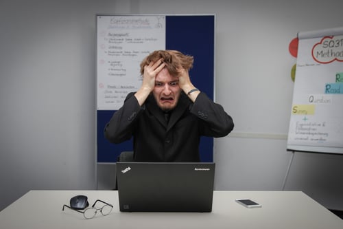 computer frustratie
