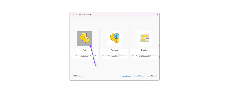 Nieuwe SOLIDWORKS Design Templates maken6