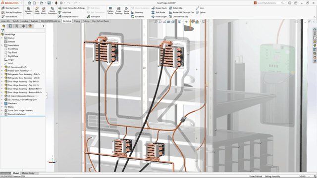 SOLIDWORKS 2024 - Routing