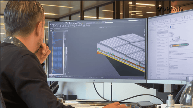 SOLIDWORKS office boat drawing desk