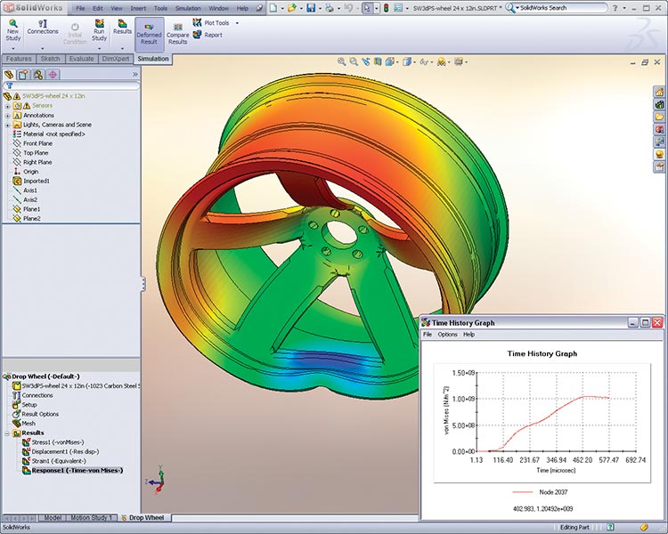 SOLIDWORKS_droptest