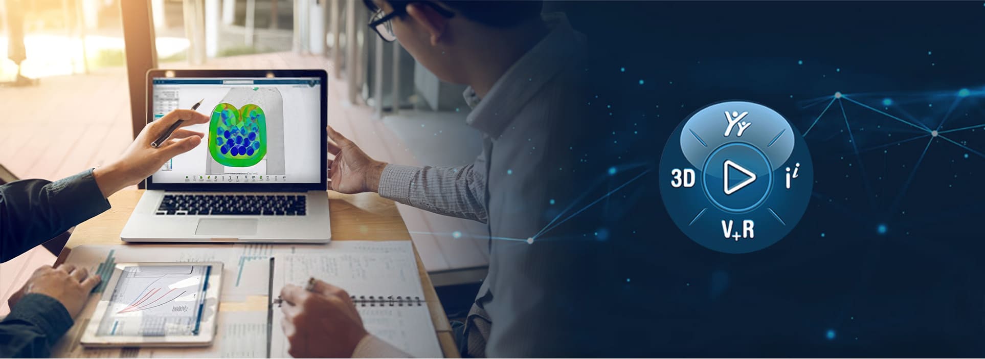 Simuleren 3D CAD cloud SOLIDWORKS Simulation ol 3DEXPERIENCE Platform