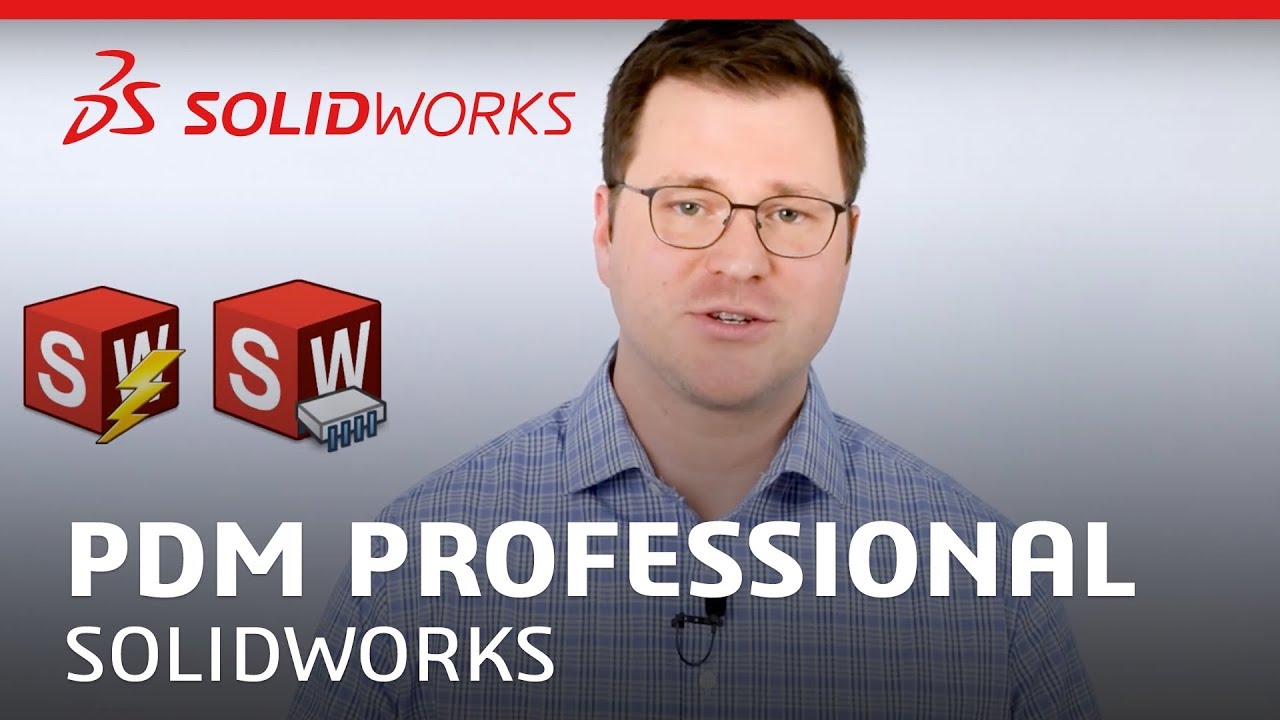 Youtube PDM Professional SOLIDWORKS Thumbnail