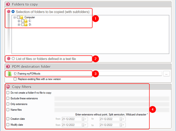 visiativ mypdmtools datarecovery tools solidworks copy folders