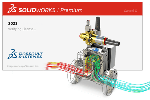 Solid works premium flow analyse
