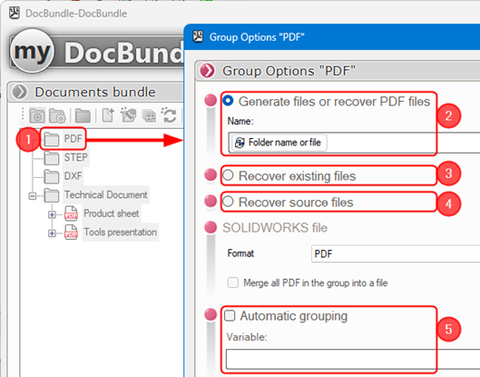 Visiativ myPDMtools DocBundle Solidworks